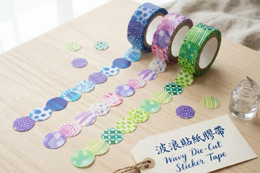 波浪貼